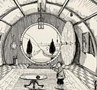 A ilustração de Tolkien da casa de Bilbo